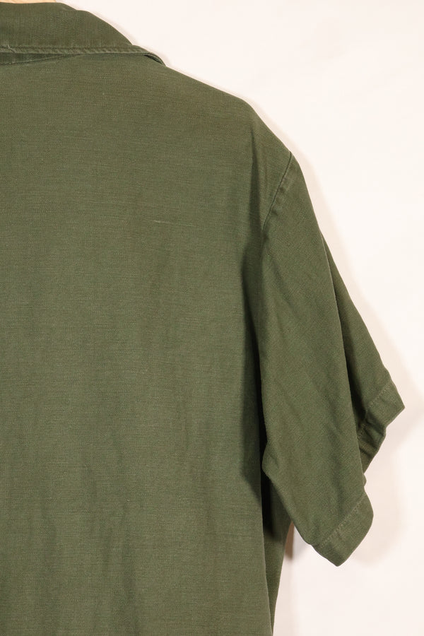 1967年契約　スヌーピーパッチ　アメリカ海軍　USN　OG-107　ユーティリティシャツ　中古品　B