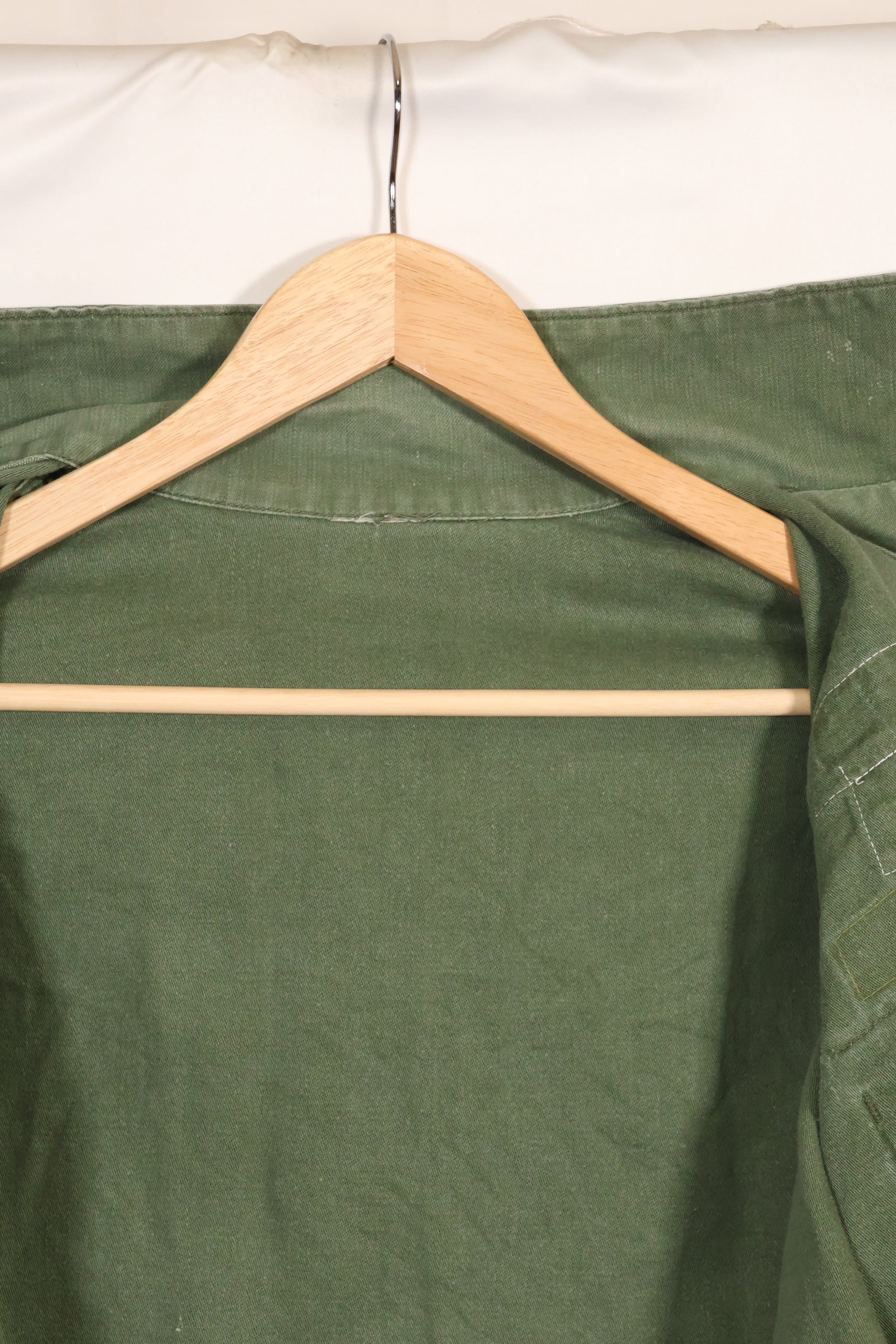 1960年代〜70年代　OG-107　ユーティリティシャツ　アメリカ陸軍　173空挺旅団　所属兵士　中古品