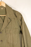 1940年代　M　試作品　アメリカ軍　陸軍　コットンポップリン製　ジャングルシャツ　中古品