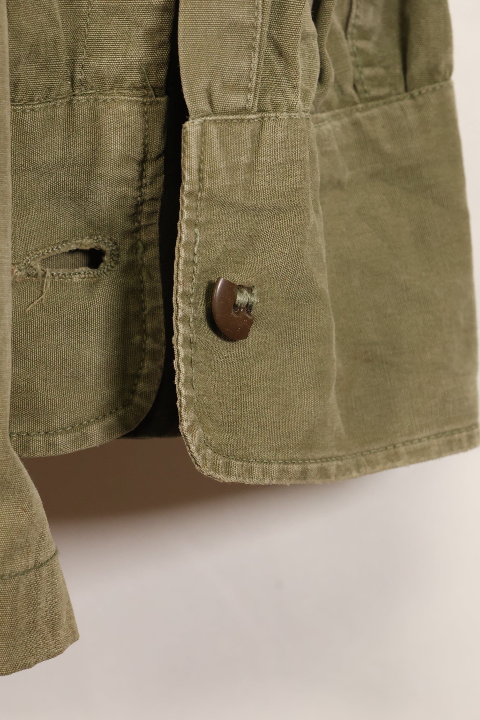 1940年代　M　試作品　アメリカ軍　陸軍　コットンポップリン製　ジャングルシャツ　中古品