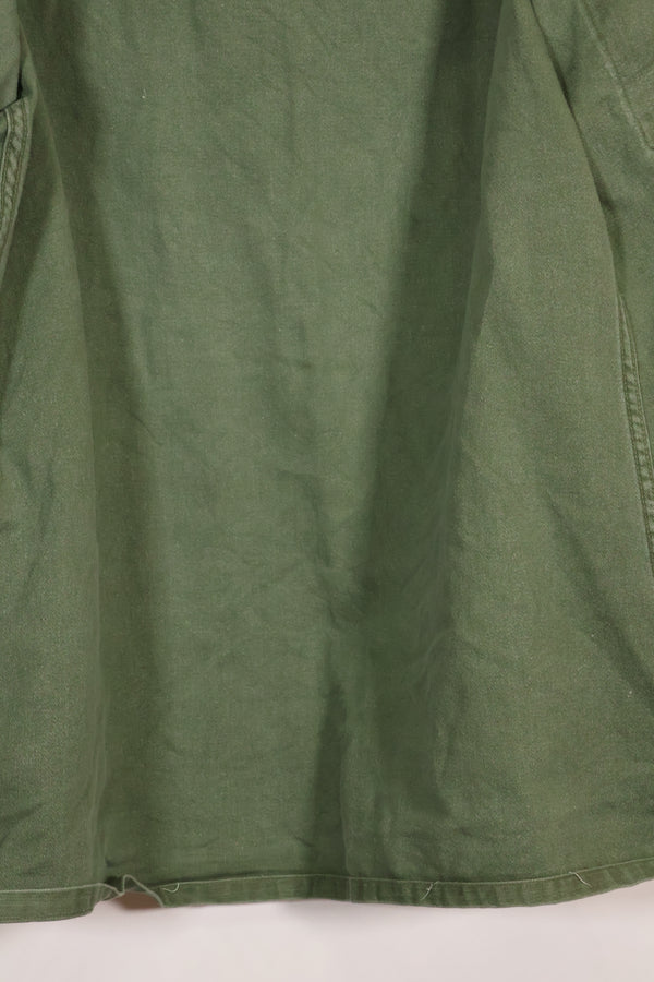 1960年代〜70年代　OG-107　ユーティリティシャツ　アメリカ陸軍　173空挺旅団　所属兵士　中古品