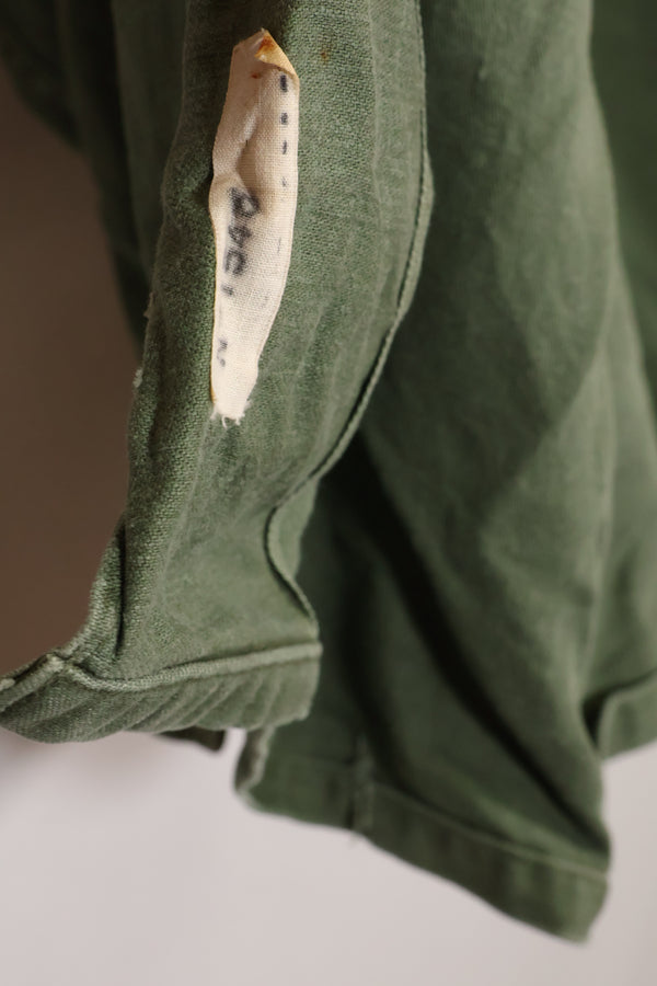 1960年代〜70年代　OG-107　ユーティリティシャツ　アメリカ陸軍　173空挺旅団　所属兵士　中古品