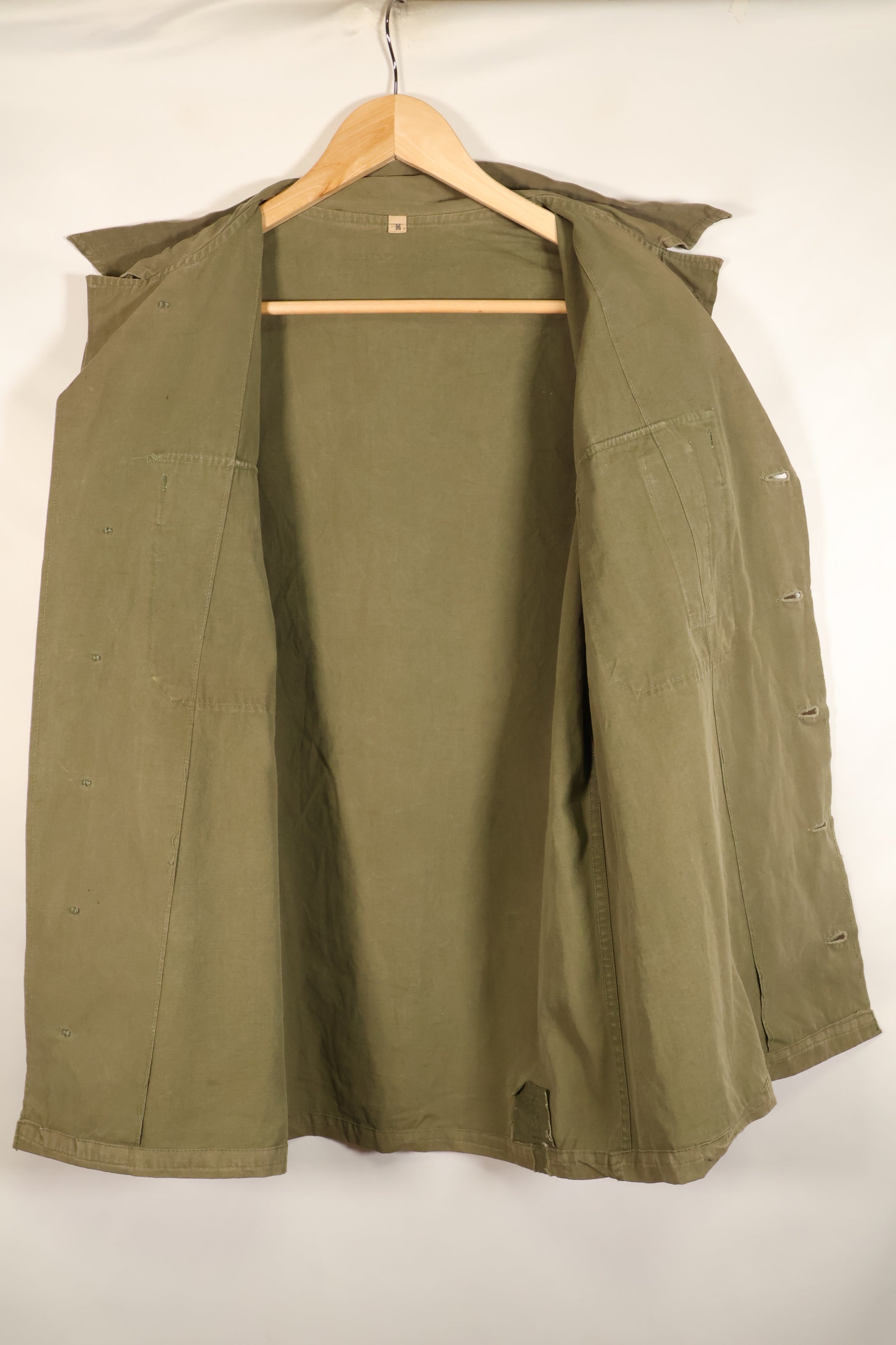 1940年代　M　試作品　アメリカ軍　陸軍　コットンポップリン製　ジャングルシャツ　中古品