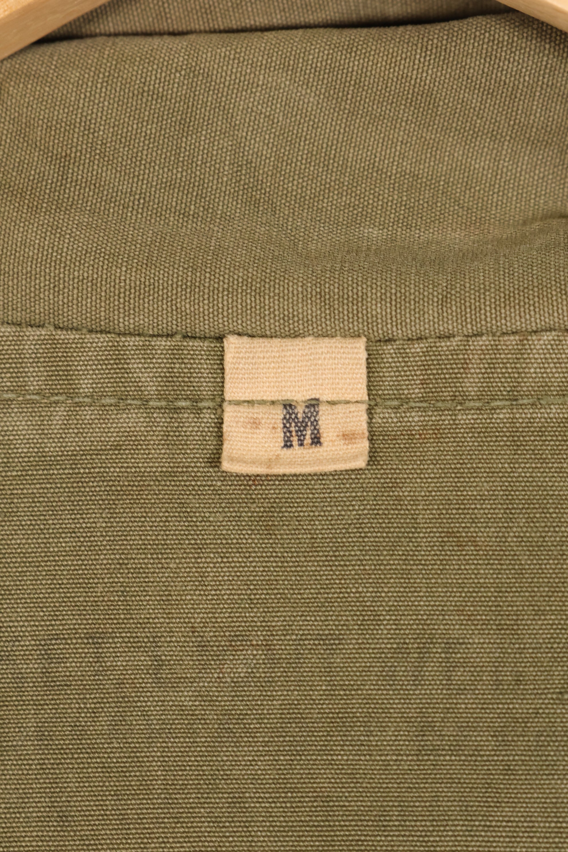 1940年代　M　試作品　アメリカ軍　陸軍　コットンポップリン製　ジャングルシャツ　中古品
