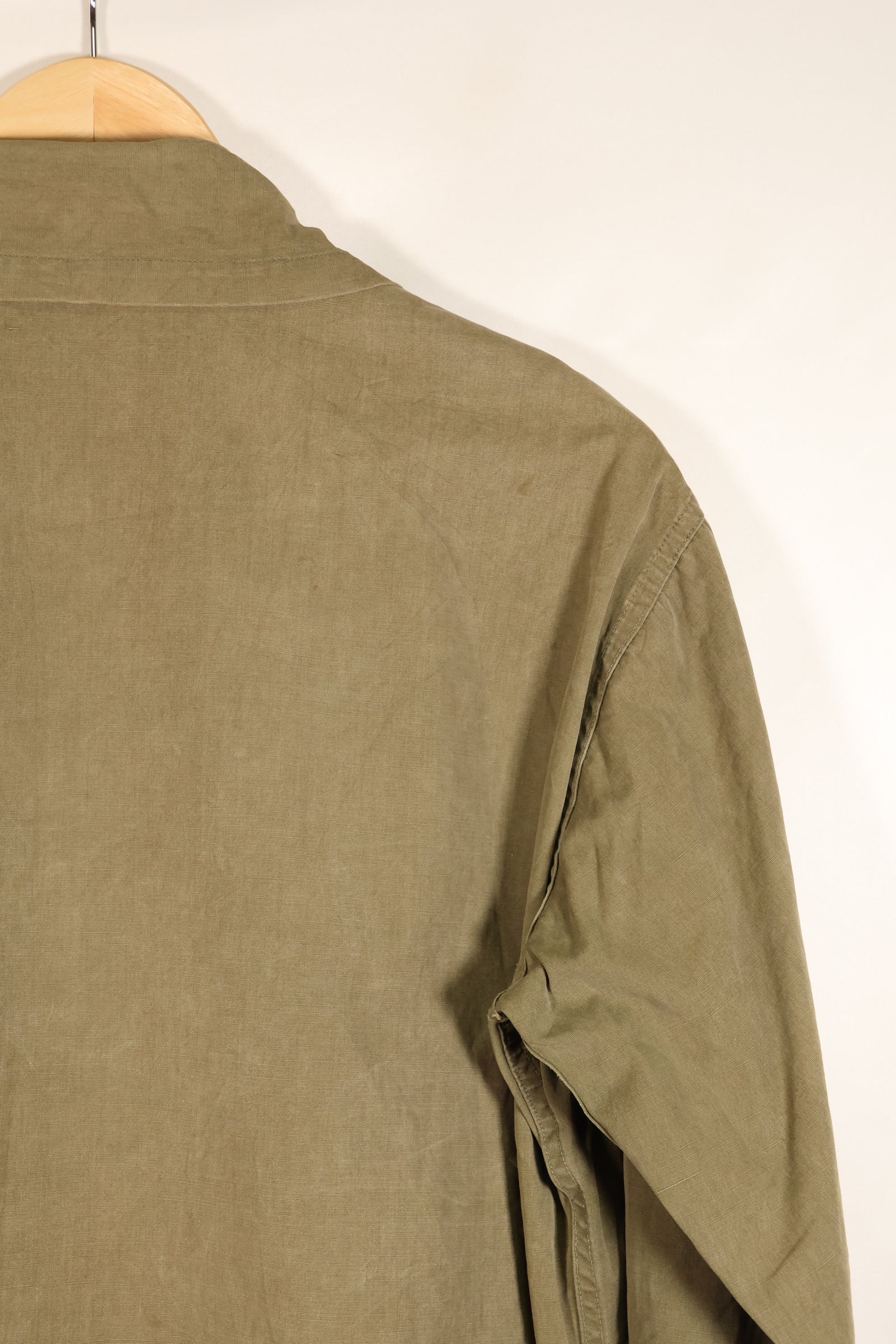 1940年代　M　試作品　アメリカ軍　陸軍　コットンポップリン製　ジャングルシャツ　中古品