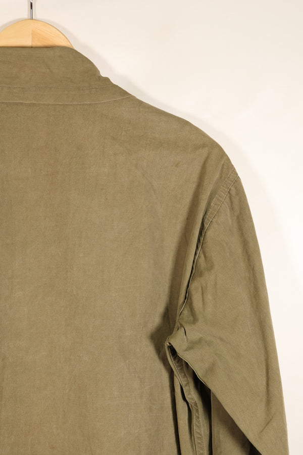 1940年代　M　試作品　アメリカ軍　陸軍　コットンポップリン製　ジャングルシャツ　中古品