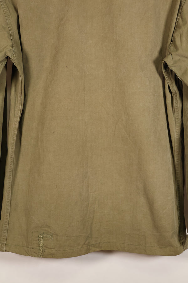 1940年代　M　試作品　アメリカ軍　陸軍　コットンポップリン製　ジャングルシャツ　中古品