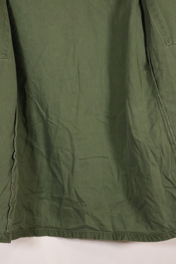 1967年契約　アメリカ海軍　OG-107 ユーティリティシャツ　工兵部隊 SEABEES　同一オーナー A