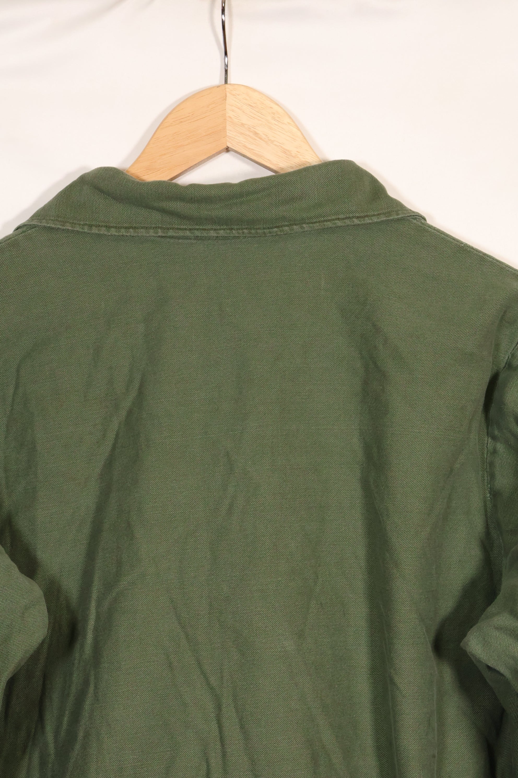 1967年契約　アメリカ海軍　OG-107 ユーティリティシャツ　工兵部隊 SEABEES　同一オーナー A