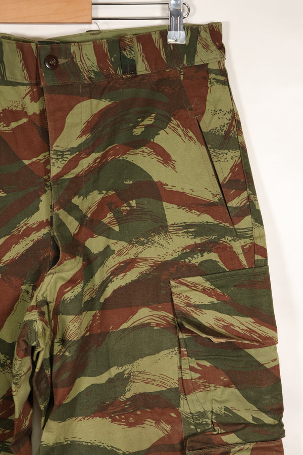 1960s French Army Lizard Camouflage Pants TAP 47/56 Pattern Used E