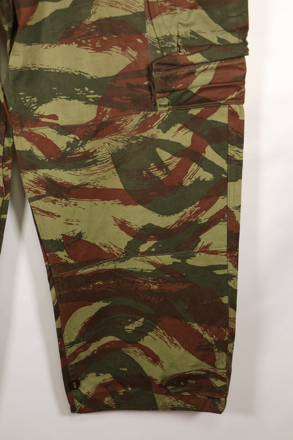 1960s French Army Lizard Camouflage Pants TAP 47/56 Pattern Used E