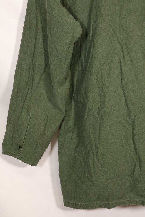 1967年契約　アメリカ海軍　OG-107 ユーティリティシャツ　工兵部隊 SEABEES　同一オーナー A