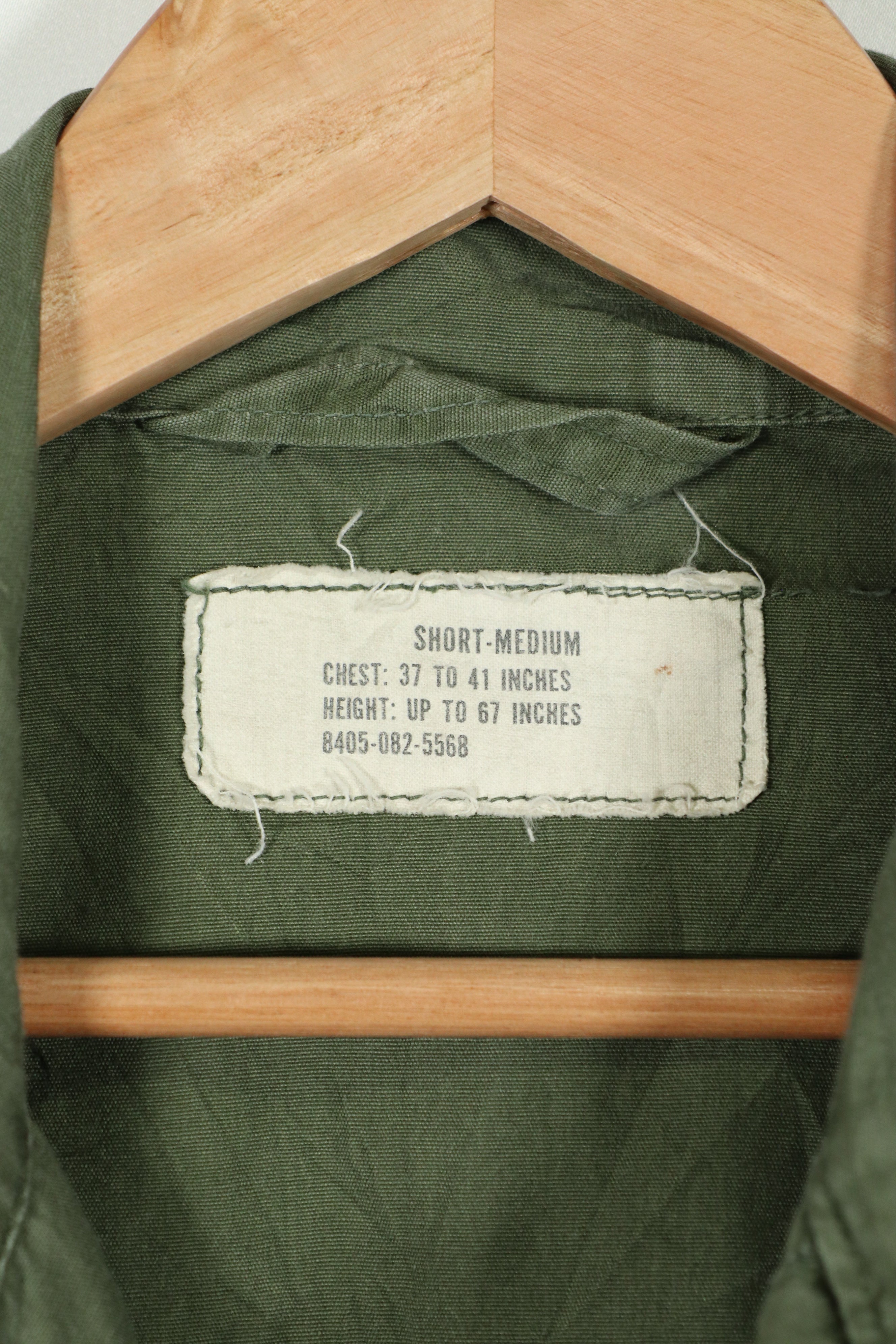 実物　2nd Model ジャングルファティーグ　ジャケット　SHORT-MEDIUM 中古品