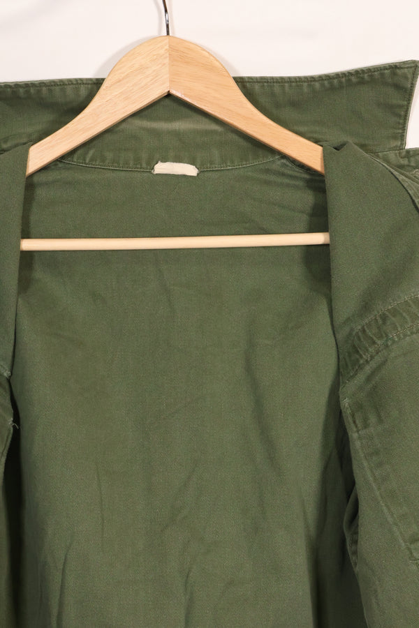 1967年契約　アメリカ海軍　OG-107 ユーティリティシャツ　工兵部隊 SEABEES　同一オーナー B