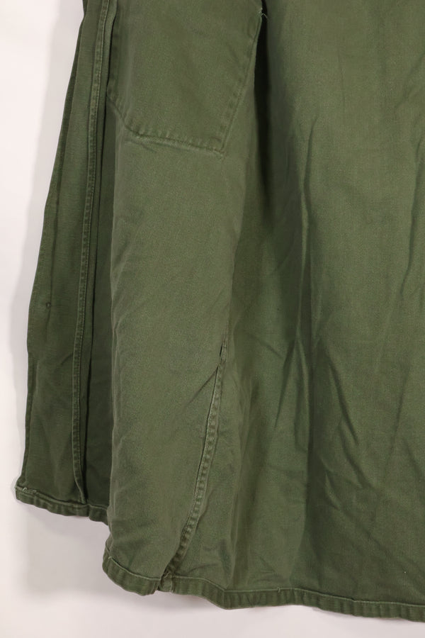 1967年契約　アメリカ海軍　OG-107 ユーティリティシャツ　工兵部隊 SEABEES　同一オーナー B