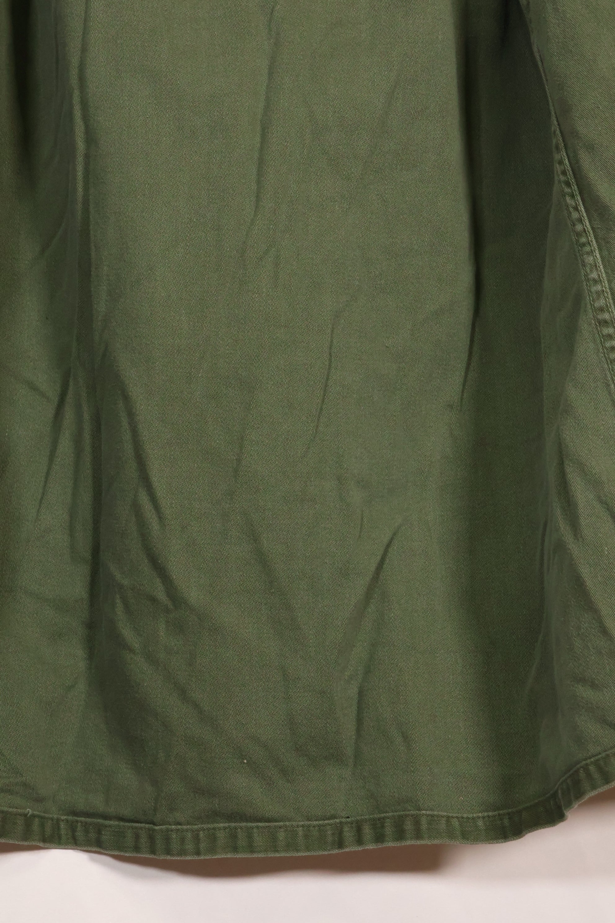 1967年契約　アメリカ海軍　OG-107 ユーティリティシャツ　工兵部隊 SEABEES　同一オーナー B