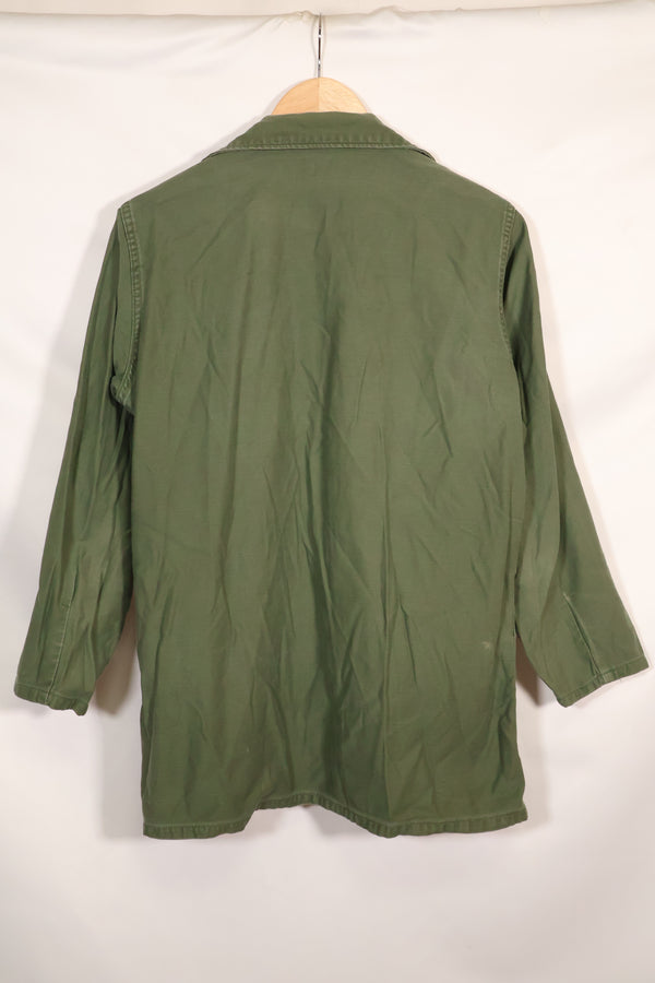 1967年契約　アメリカ海軍　OG-107 ユーティリティシャツ　工兵部隊 SEABEES　同一オーナー B