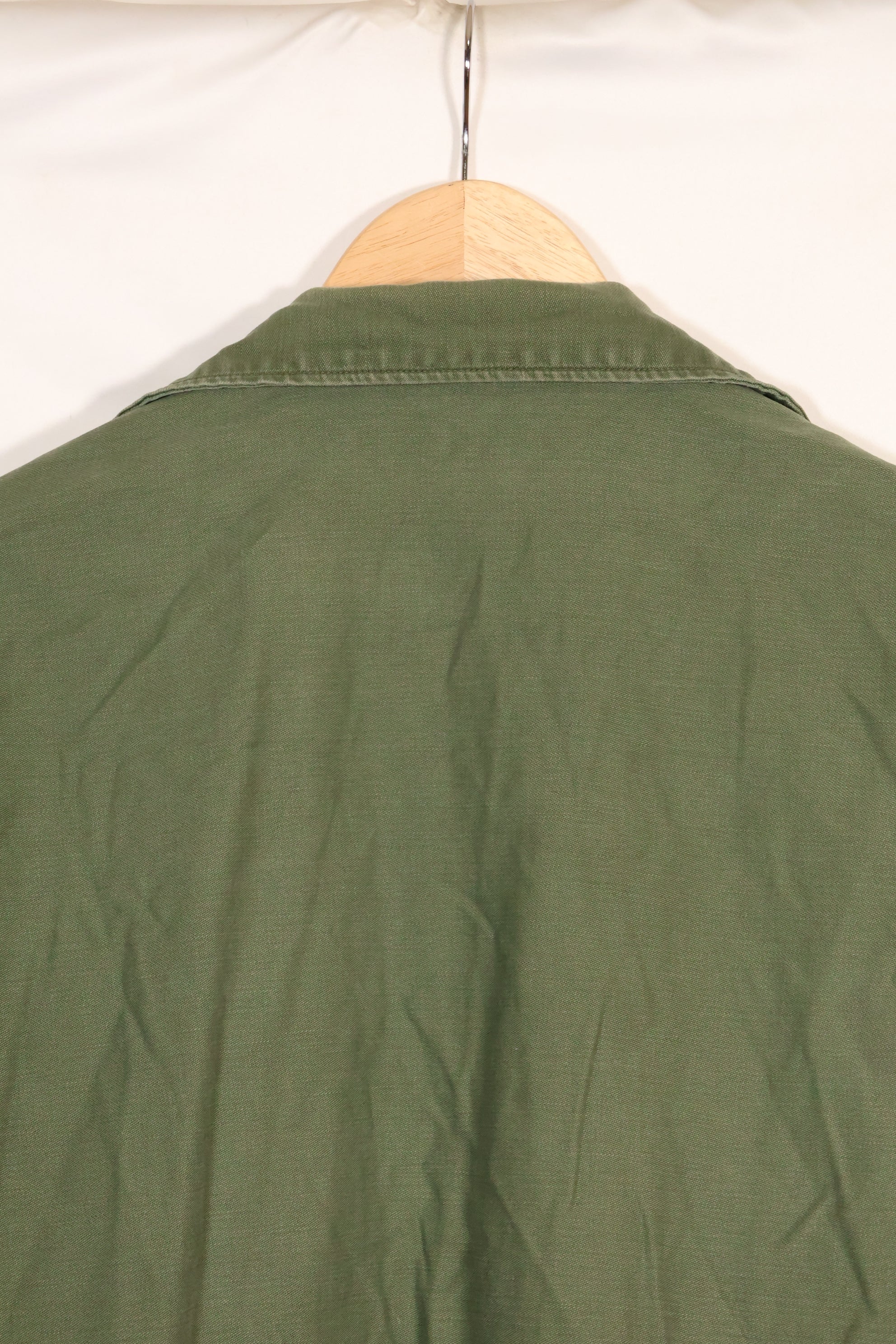 1967年契約　アメリカ海軍　OG-107 ユーティリティシャツ　工兵部隊 SEABEES　同一オーナー B