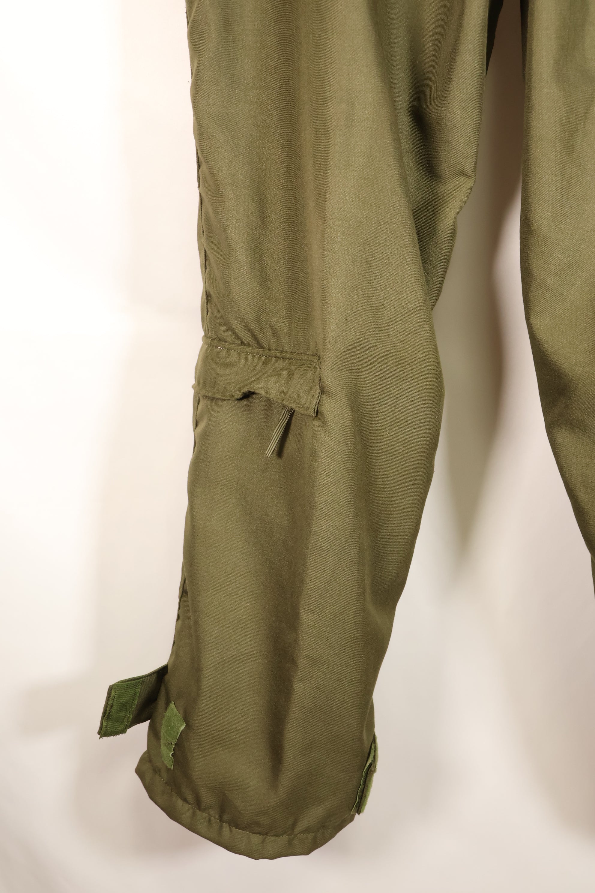 1971年契約　デッドストック　M-S　アメリカ軍　NOMEX素材　難燃性フライヤー用パンツ　パイロット　紙タグ欠損