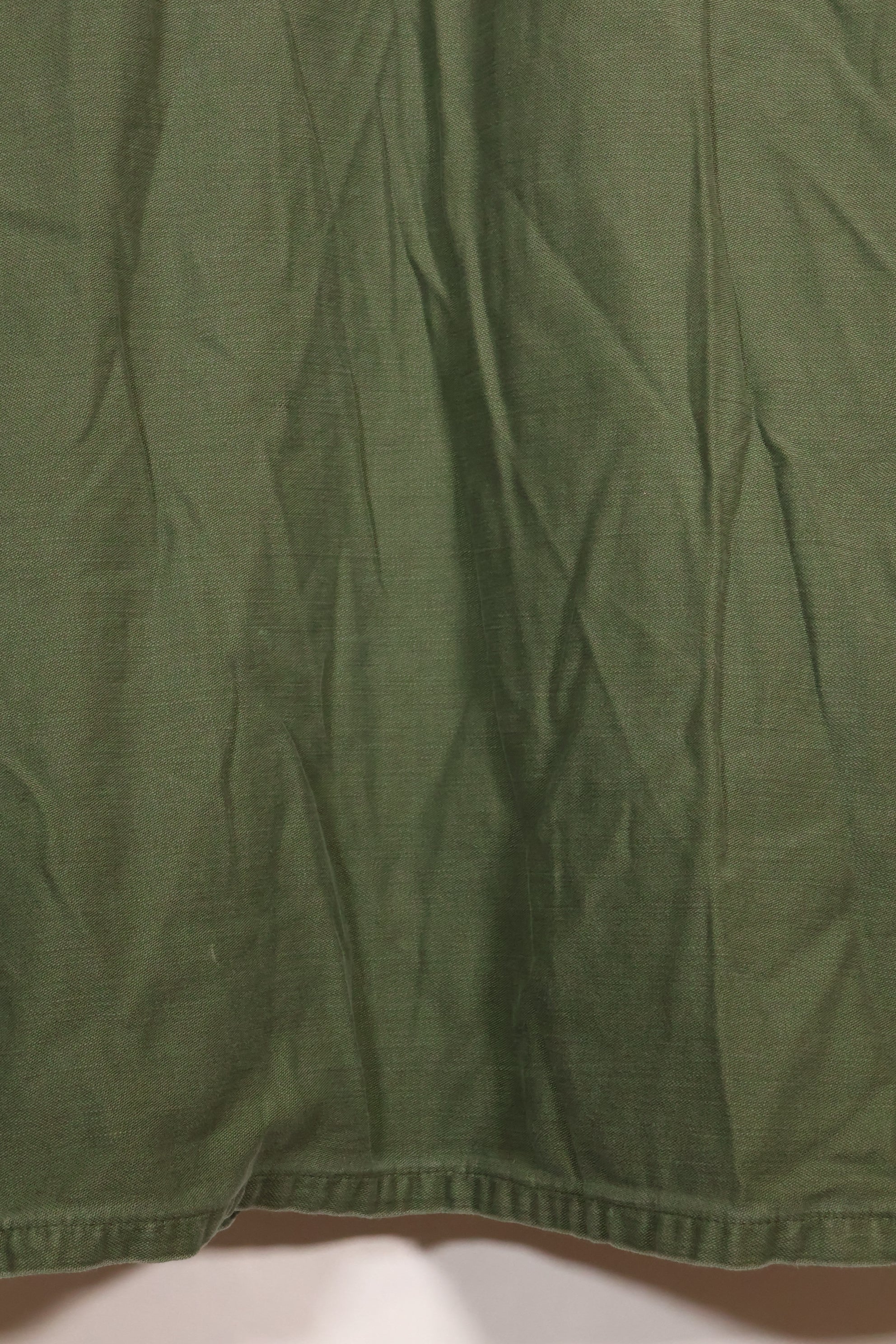 1967年契約　アメリカ海軍　OG-107 ユーティリティシャツ　工兵部隊 SEABEES　同一オーナー B