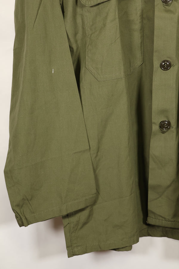 1960's Estimated Medium U.S. Navy Utility Shirt, Poplin, light fabric, almost unused.