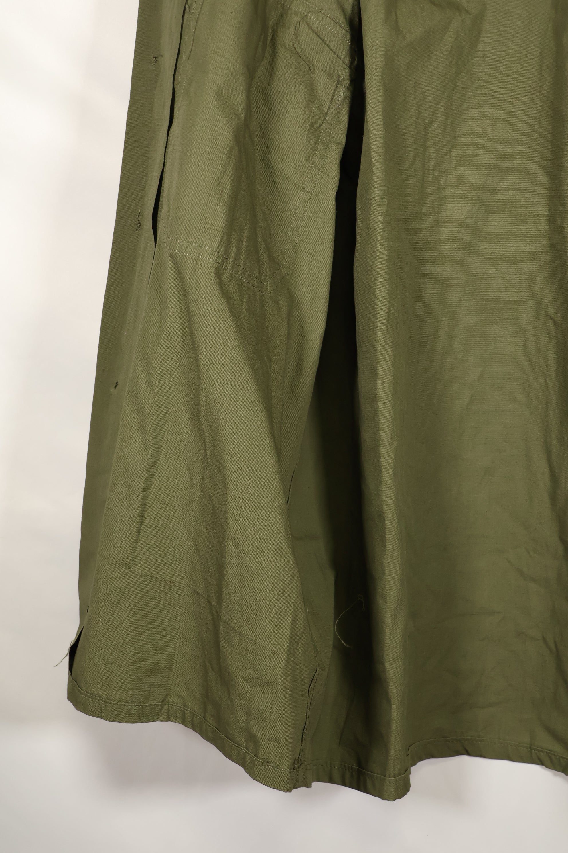 1960's Estimated Medium U.S. Navy Utility Shirt, Poplin, light fabric, almost unused.