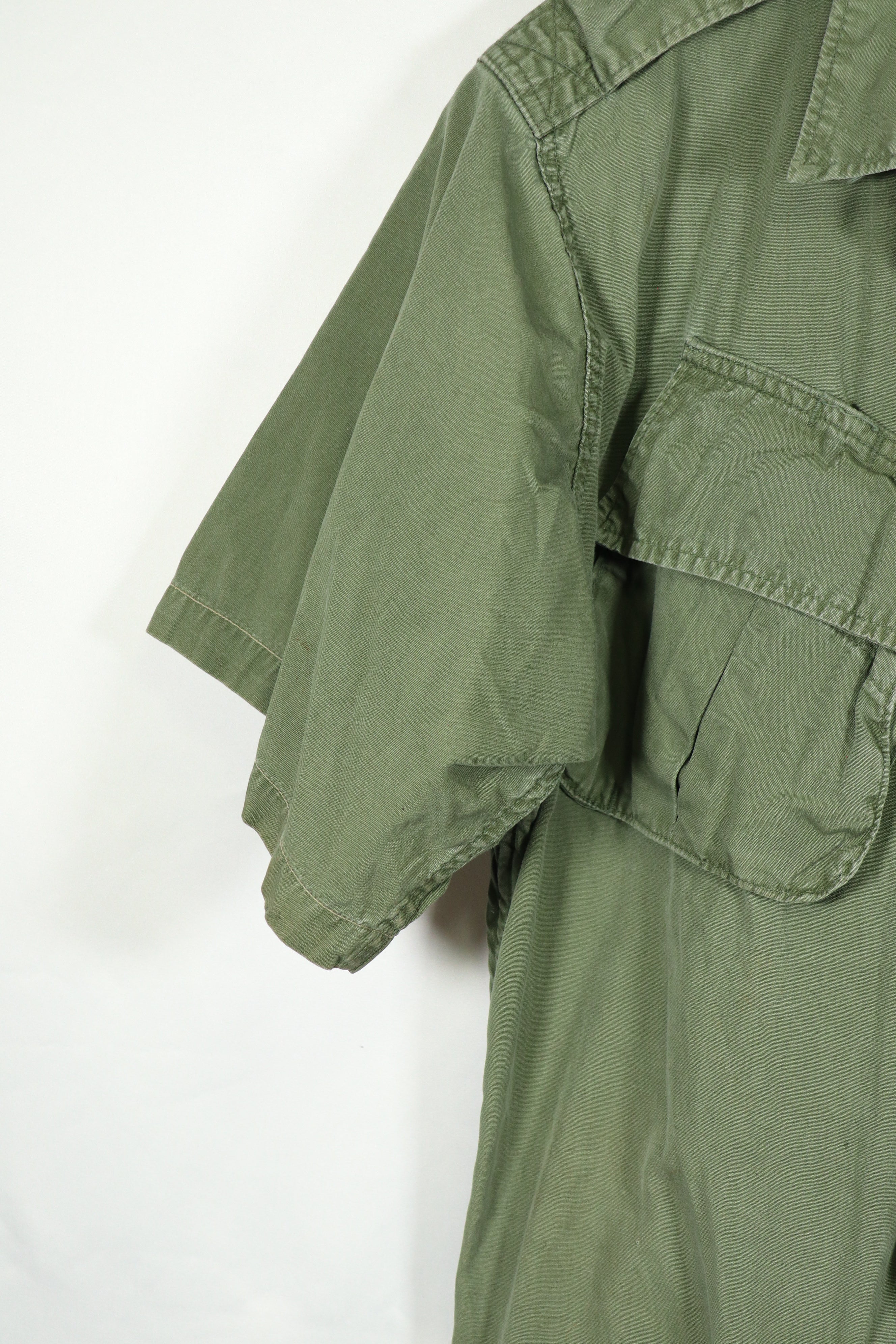 実物　2nd Model ジャングルファティーグ　半袖ジャケット　LONG-MEDIUM 汚れ・傷あり　中古品のコピー