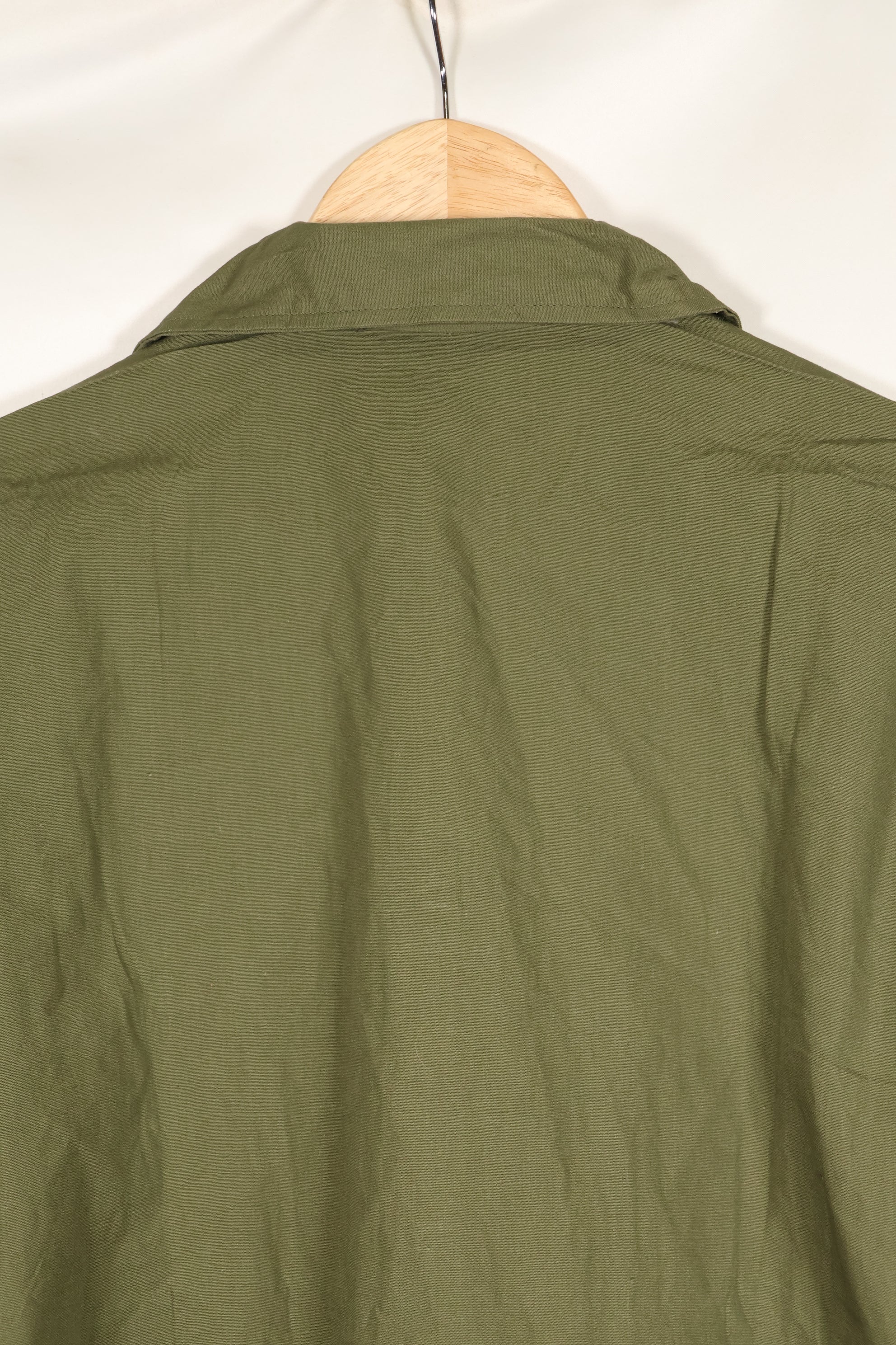 1960's Estimated Medium U.S. Navy Utility Shirt, Poplin, light fabric, almost unused.