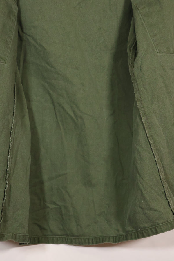 1967年契約　アメリカ海軍　OG-107 ユーティリティシャツ　工兵部隊 SEABEES　同一オーナー C