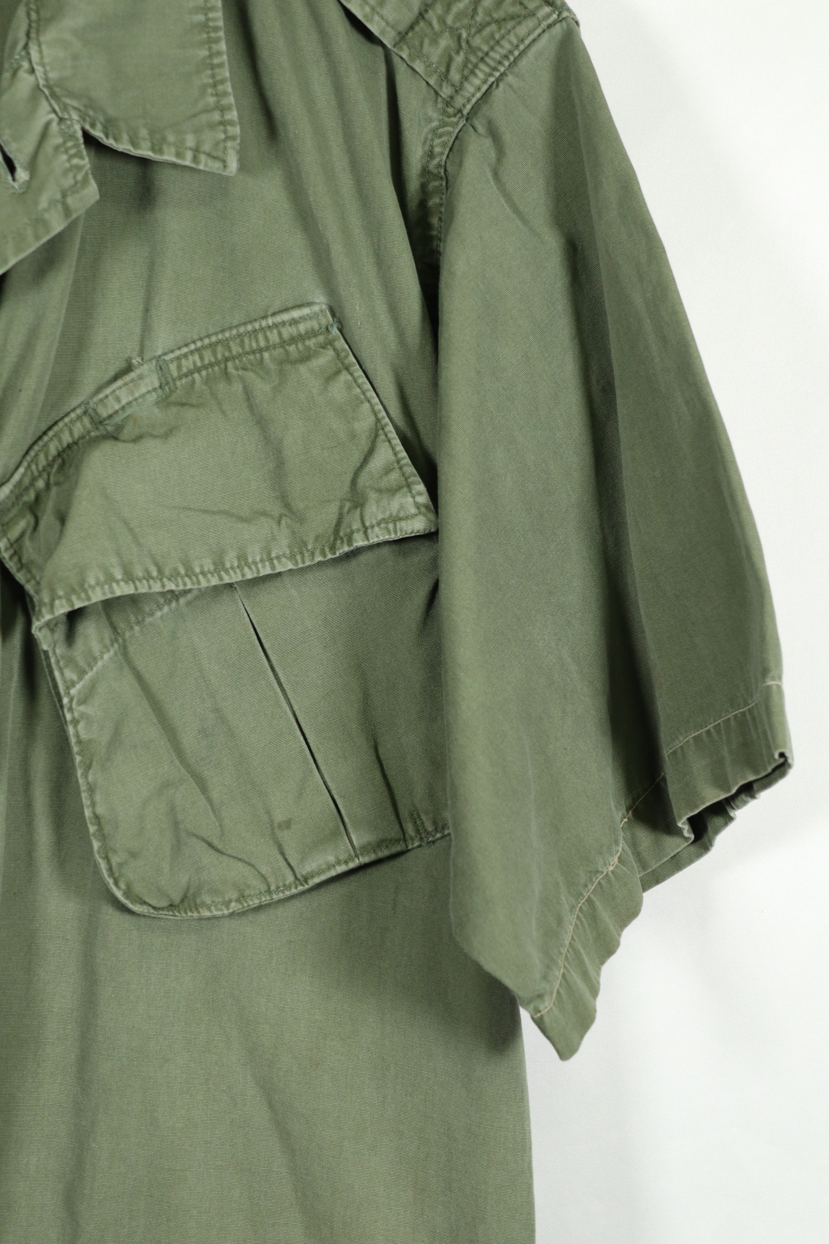 実物　2nd Model ジャングルファティーグ　半袖ジャケット　LONG-MEDIUM 汚れ・傷あり　中古品のコピー