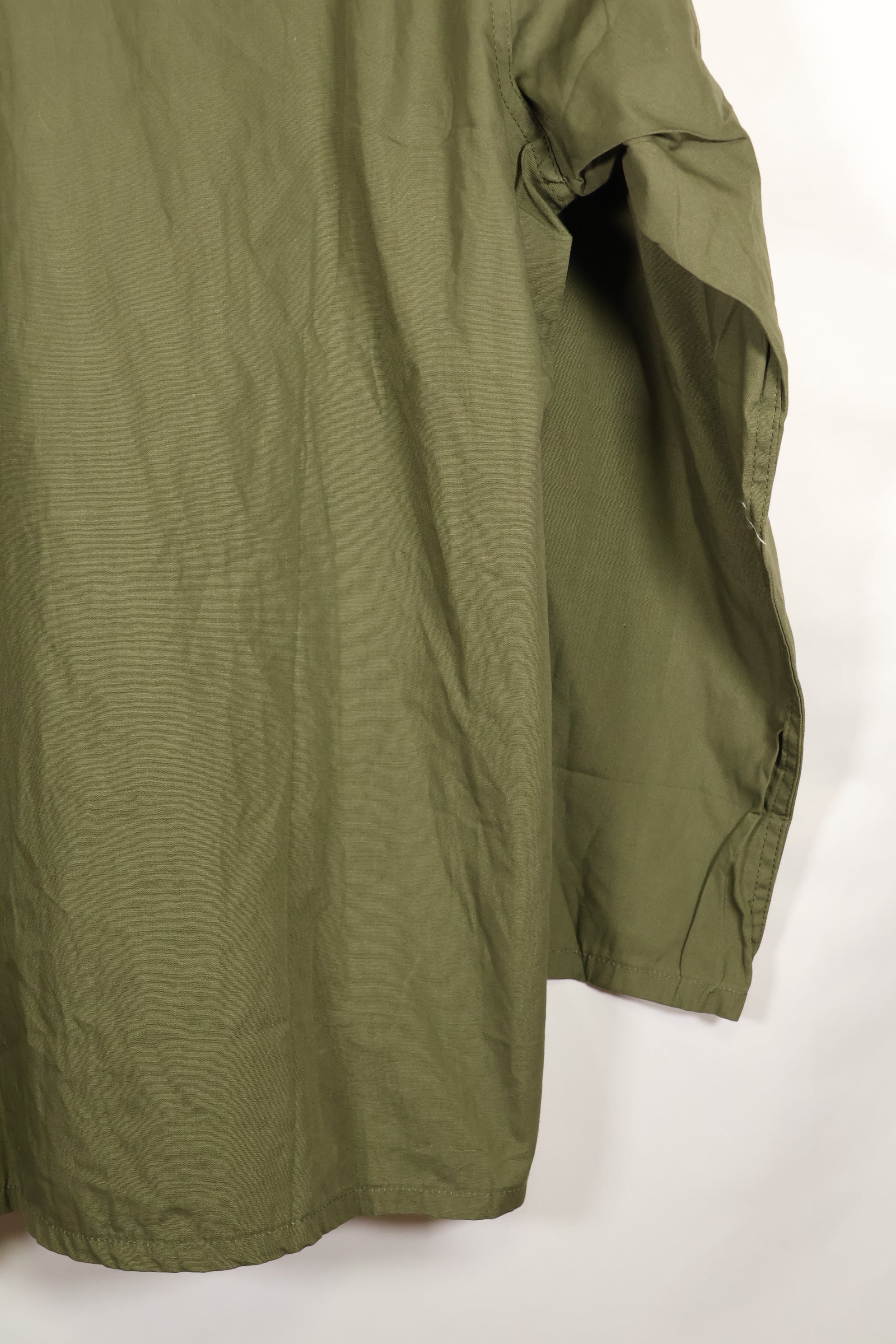 1960's Estimated Medium U.S. Navy Utility Shirt, Poplin, light fabric, almost unused.