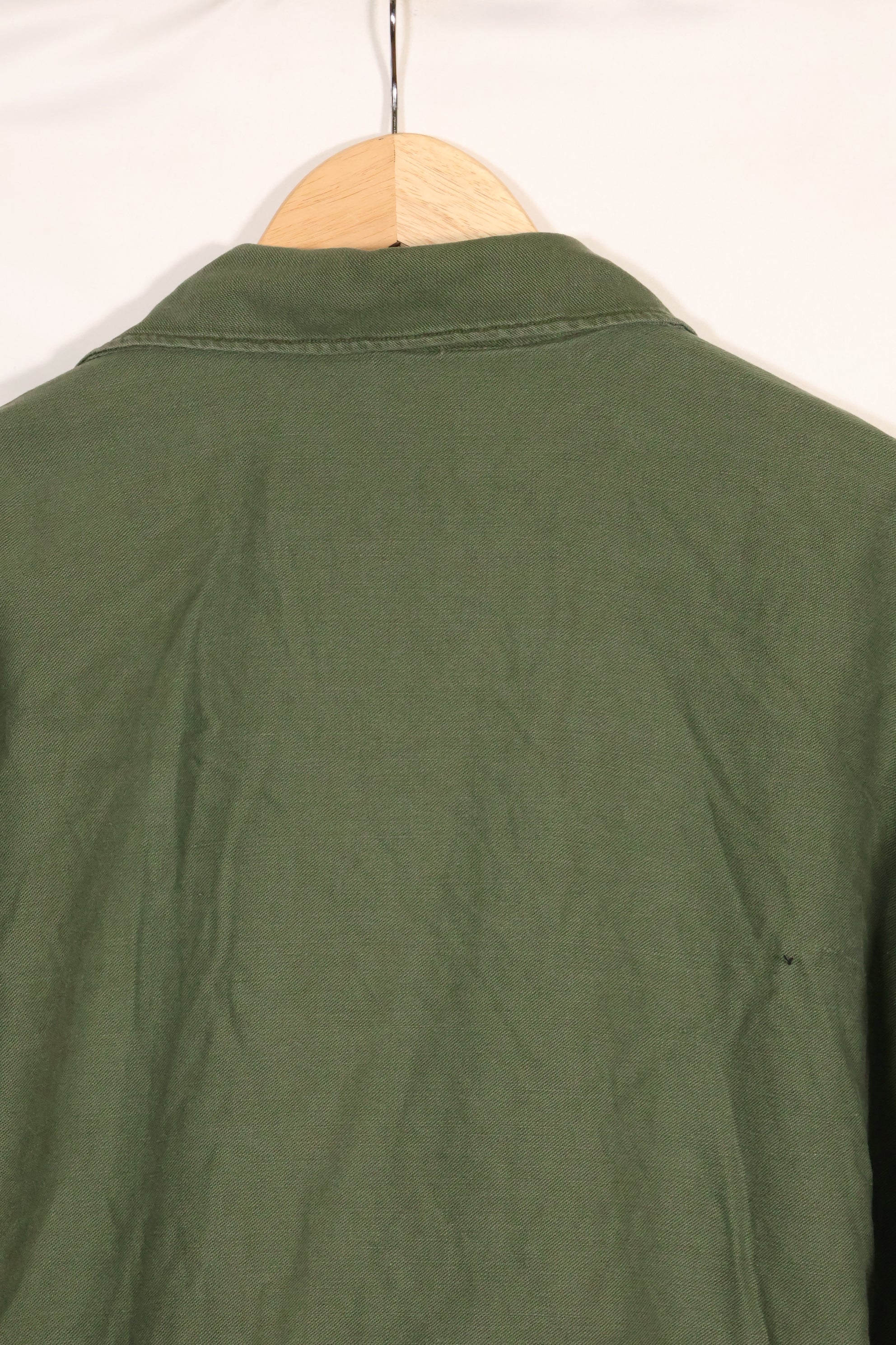 1967年契約　アメリカ海軍　OG-107 ユーティリティシャツ　工兵部隊 SEABEES　同一オーナー C