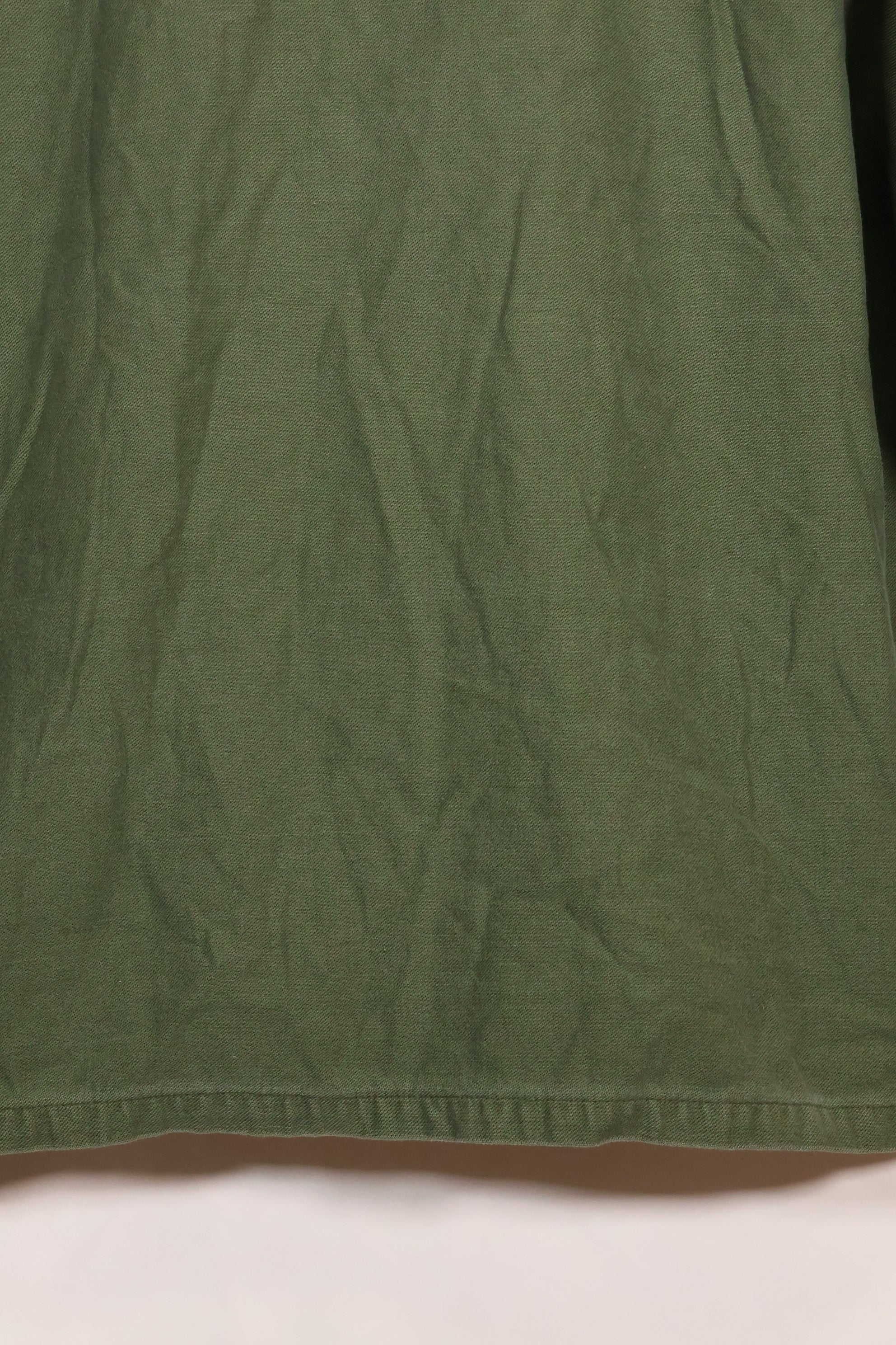 1967年契約　アメリカ海軍　OG-107 ユーティリティシャツ　工兵部隊 SEABEES　同一オーナー C