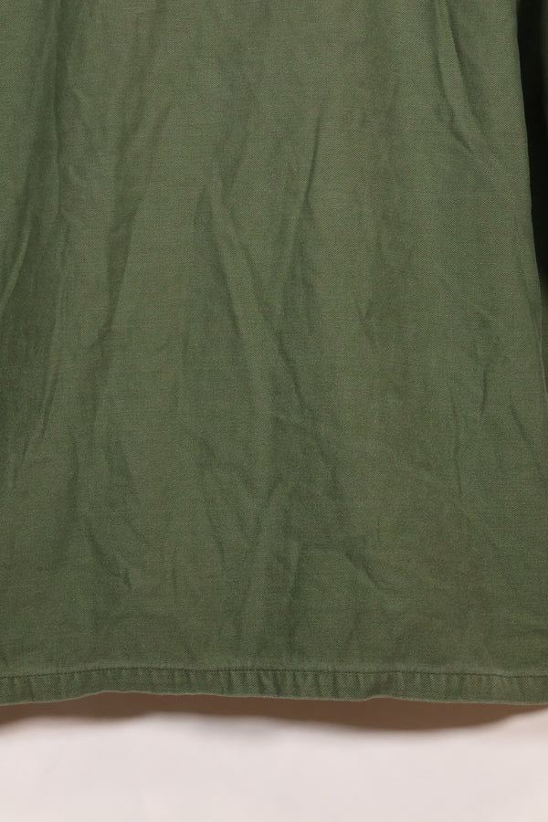 1967年契約　アメリカ海軍　OG-107 ユーティリティシャツ　工兵部隊 SEABEES　同一オーナー C