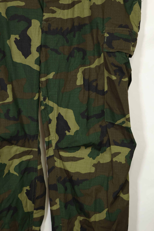 1981年契約　デッドストック　アメリカ軍　ERDL　LCリーフ　ジャングルファティーグパンツ　L-S