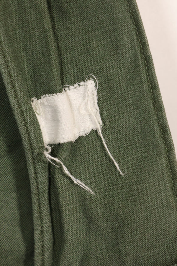 1967年契約　アメリカ海軍　OG-107 ユーティリティシャツ　工兵部隊 SEABEES　同一オーナー D