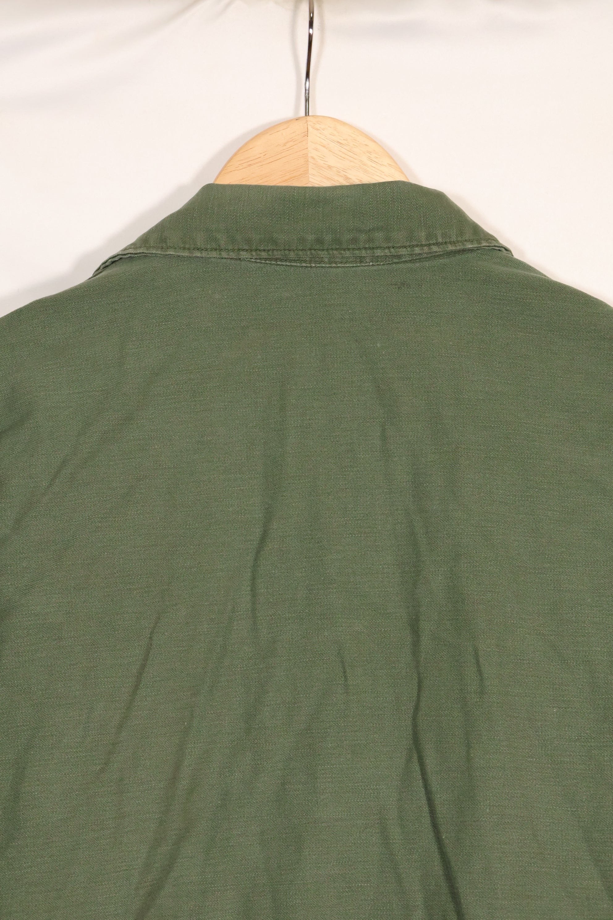 1967年契約　アメリカ海軍　OG-107 ユーティリティシャツ　工兵部隊 SEABEES　同一オーナー D