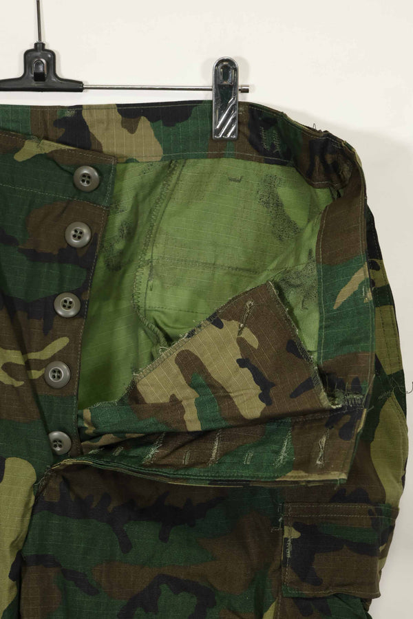 1981年契約　デッドストック　アメリカ軍　ERDL　LCリーフ　ジャングルファティーグパンツ　L-S