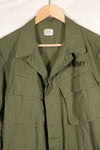 1969 Contract M-R Non Rip 3rd Model Jungle Fatigue Jacket, used, with tape.