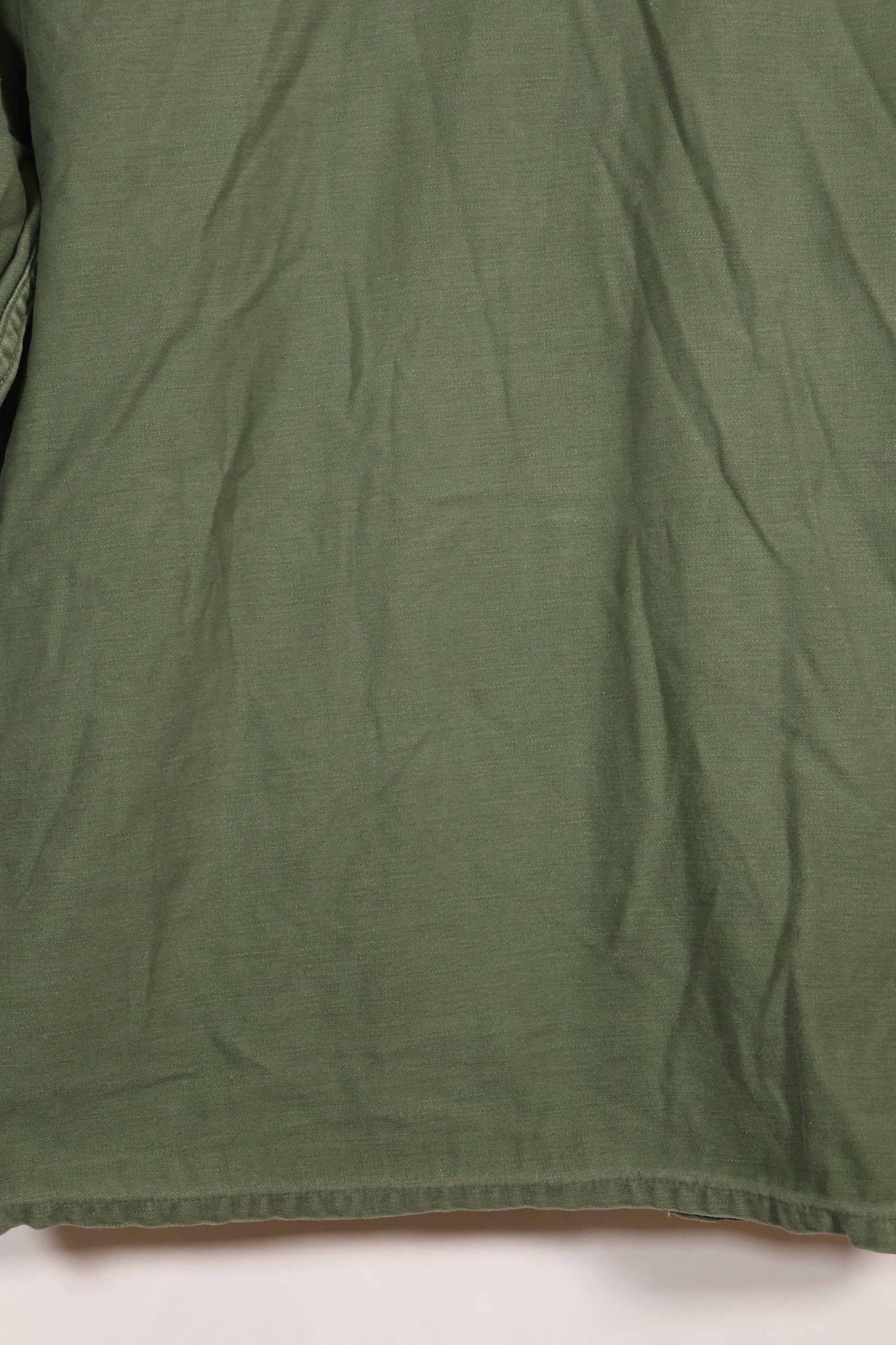 1967年契約　アメリカ海軍　OG-107 ユーティリティシャツ　工兵部隊 SEABEES　同一オーナー D