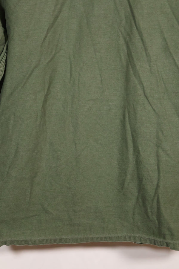 1967年契約　アメリカ海軍　OG-107 ユーティリティシャツ　工兵部隊 SEABEES　同一オーナー D