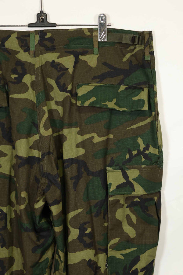 1981年契約　デッドストック　アメリカ軍　ERDL　LCリーフ　ジャングルファティーグパンツ　L-S