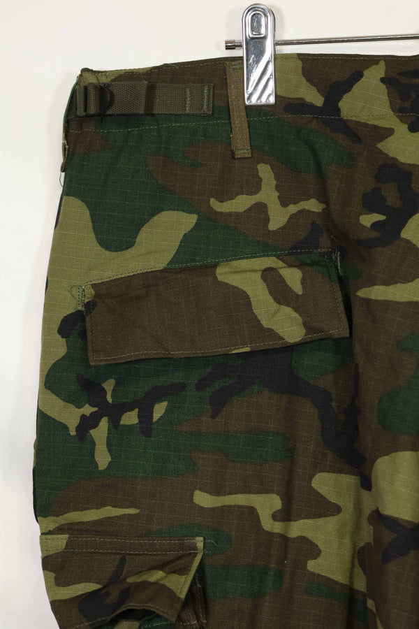 1981年契約　デッドストック　アメリカ軍　ERDL　LCリーフ　ジャングルファティーグパンツ　L-S