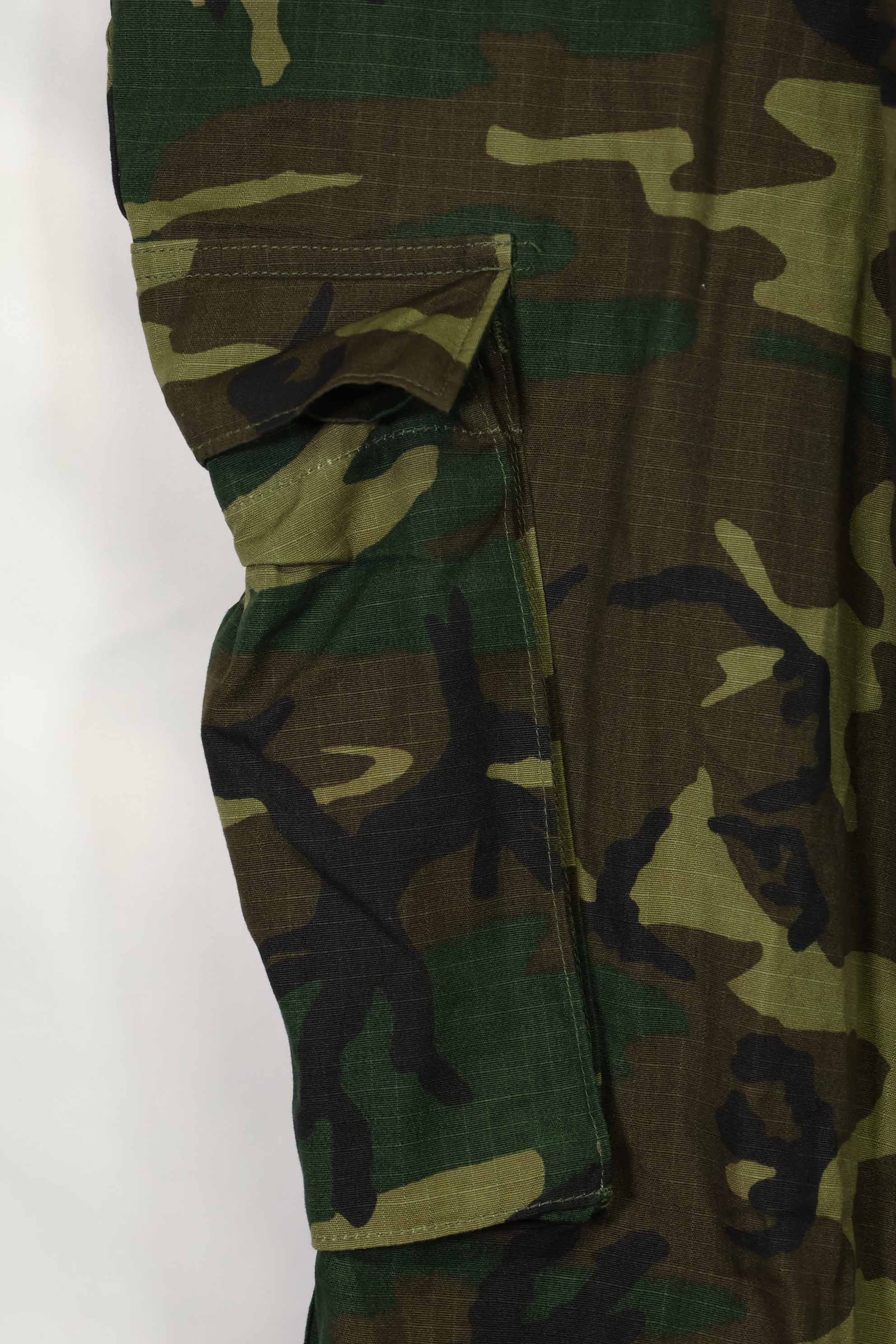 1981年契約　デッドストック　アメリカ軍　ERDL　LCリーフ　ジャングルファティーグパンツ　L-S