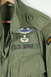 実物　2nd Model ジャングルファティーグ　ジャケット  グリーンベレー　パッチ後付け　中古品