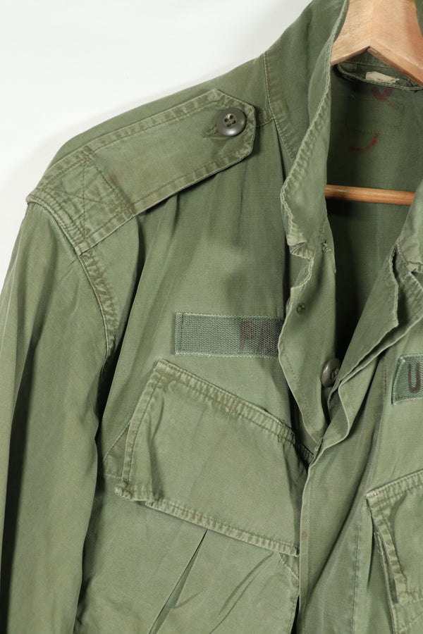 実物　2nd Model ジャングルファティーグ　ジャケット  グリーンベレー　パッチ後付け　中古品