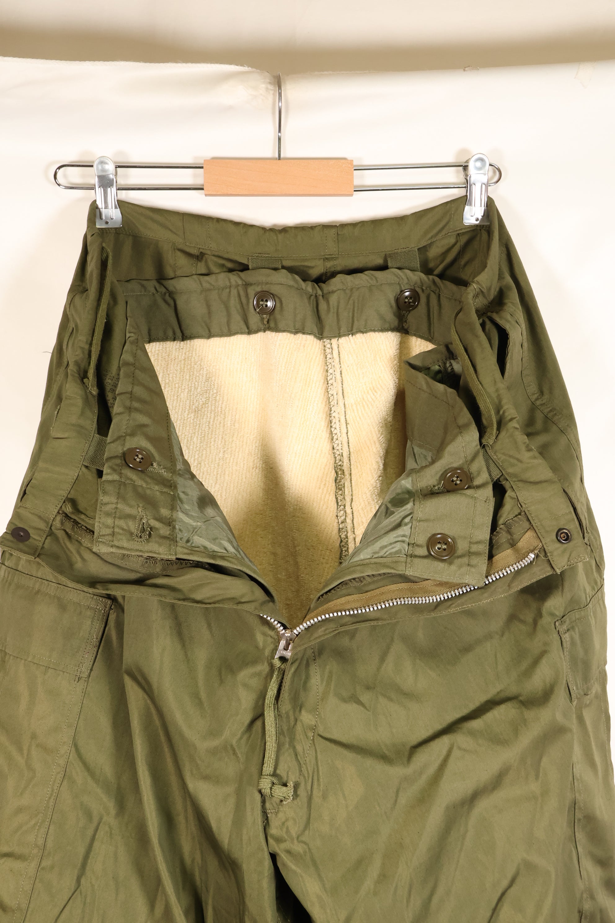 1950年代前半　M-R　M-1951　アークティック　シェルパンツ　オーバーパンツ　ライナー付　中古品