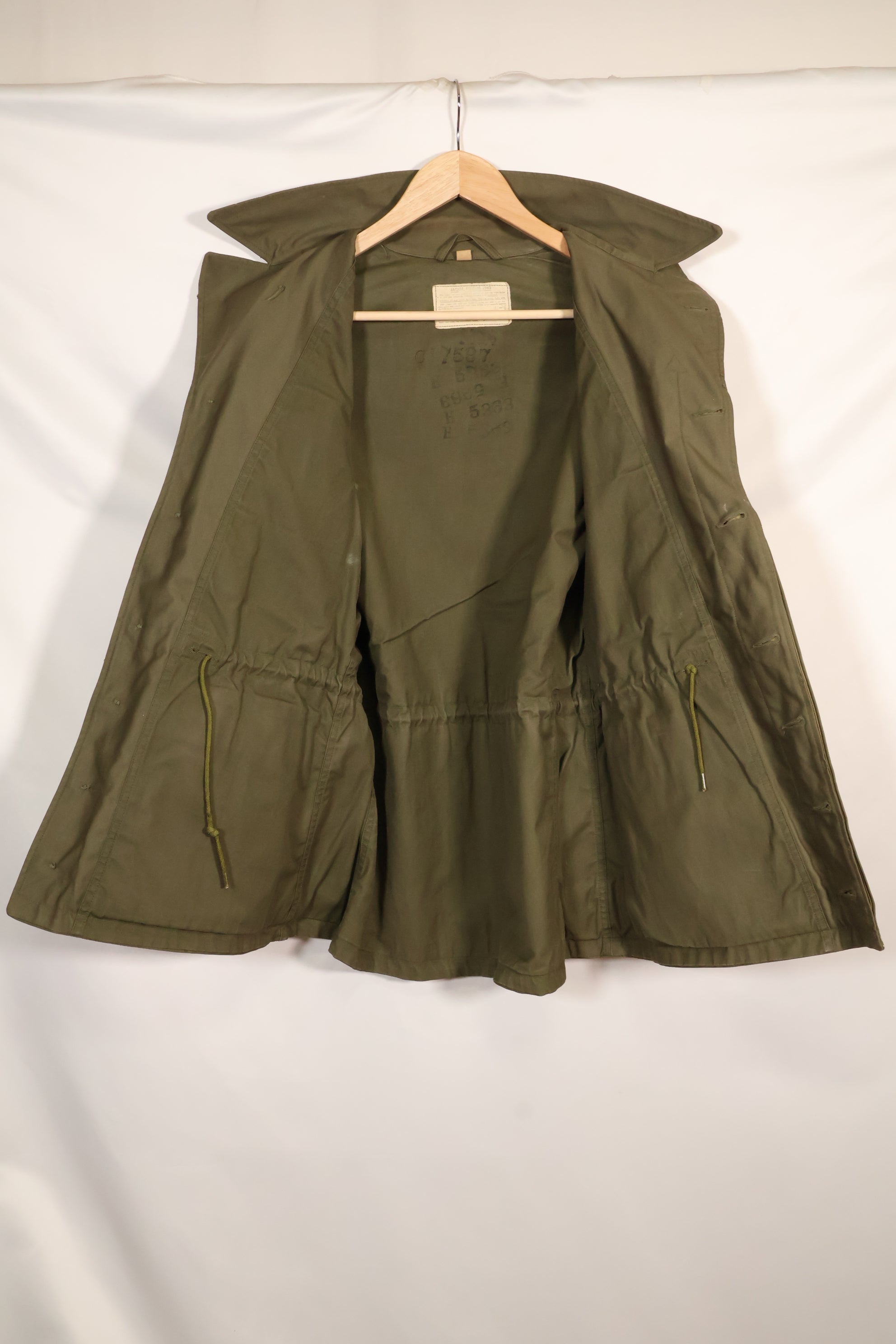 1940年代　アメリカ軍　M43　フィールドジャケット 2nd Inf カスタムペイントジャケット　ほぼ未使用品