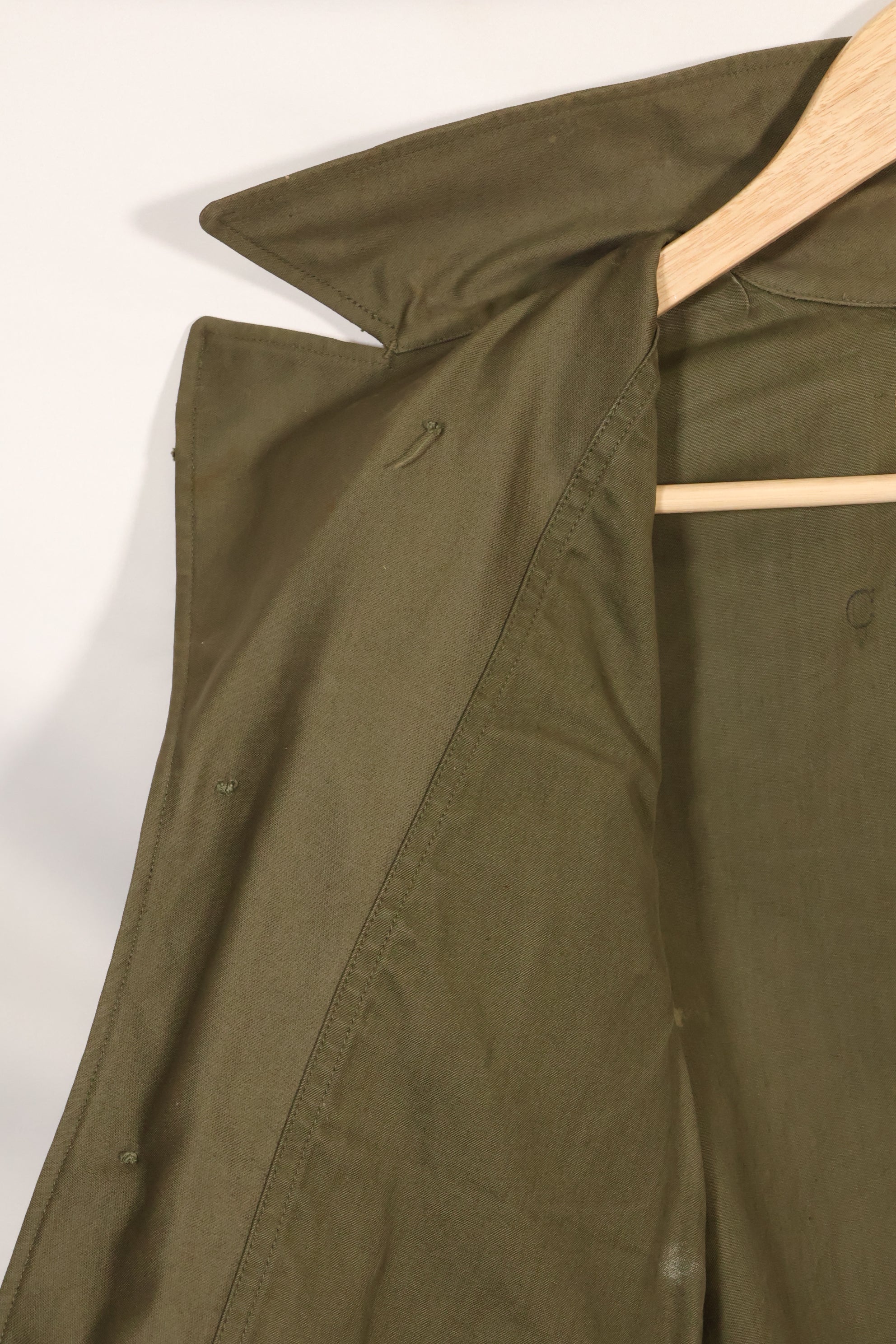 1940年代　アメリカ軍　M43　フィールドジャケット 2nd Inf カスタムペイントジャケット　ほぼ未使用品