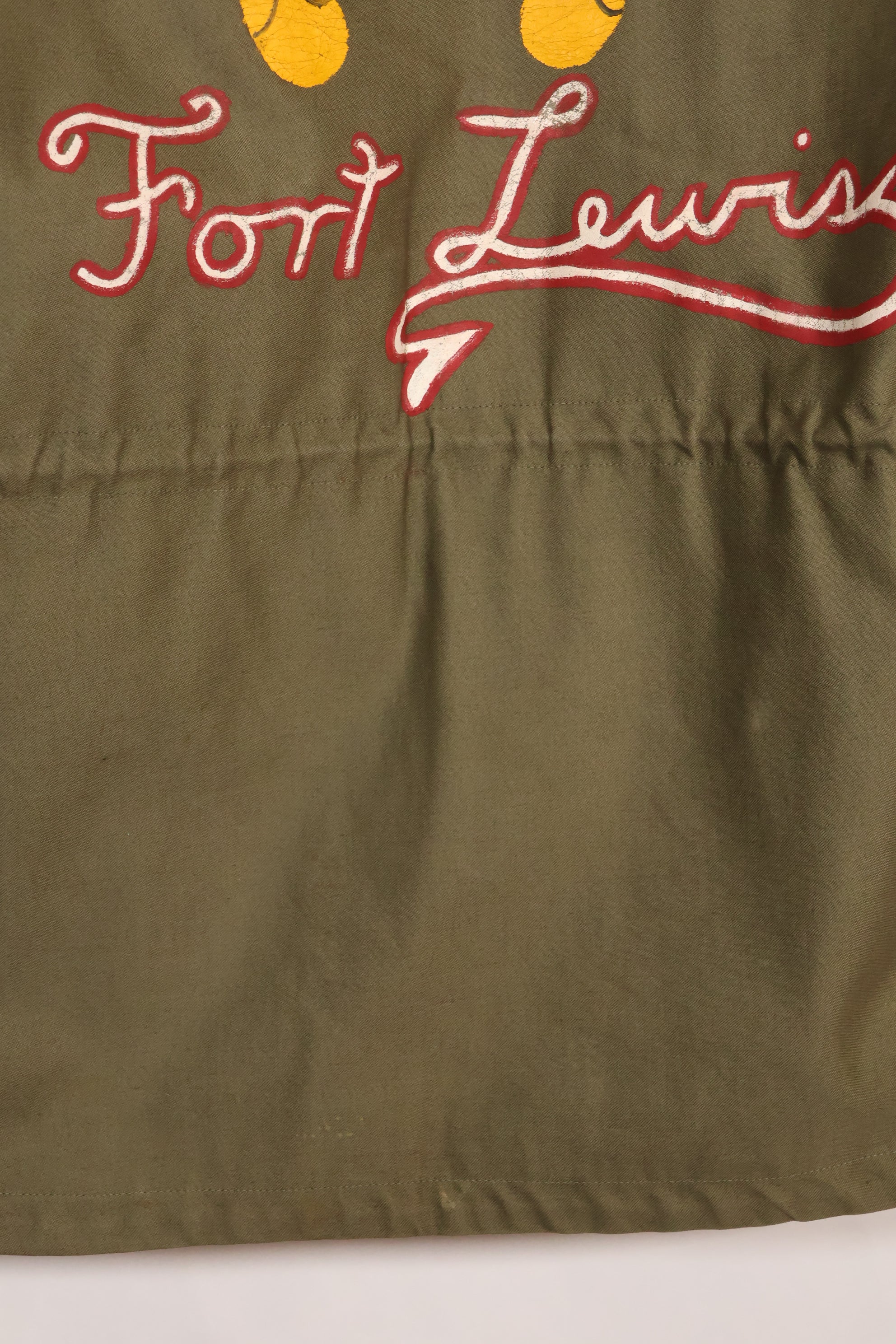 1940年代　アメリカ軍　M43　フィールドジャケット 2nd Inf カスタムペイントジャケット　ほぼ未使用品